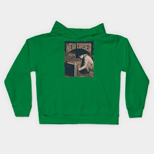 New Order Vintage Radio Kids Hoodie